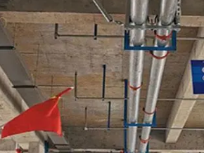 休宁管廊支架的安装方法